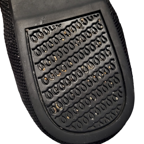 Rothy's The Flat Black Round Toe White Halo Slip on Shoes Retired Size 7.5 - Picture 8 of 12